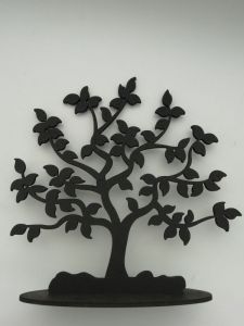 Dekorativní stromeček skládačka 30x30cm - Přírodní
