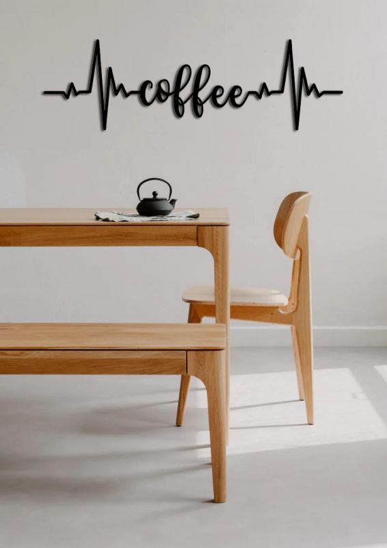 Obraz na zeď dřevěný- Coffee