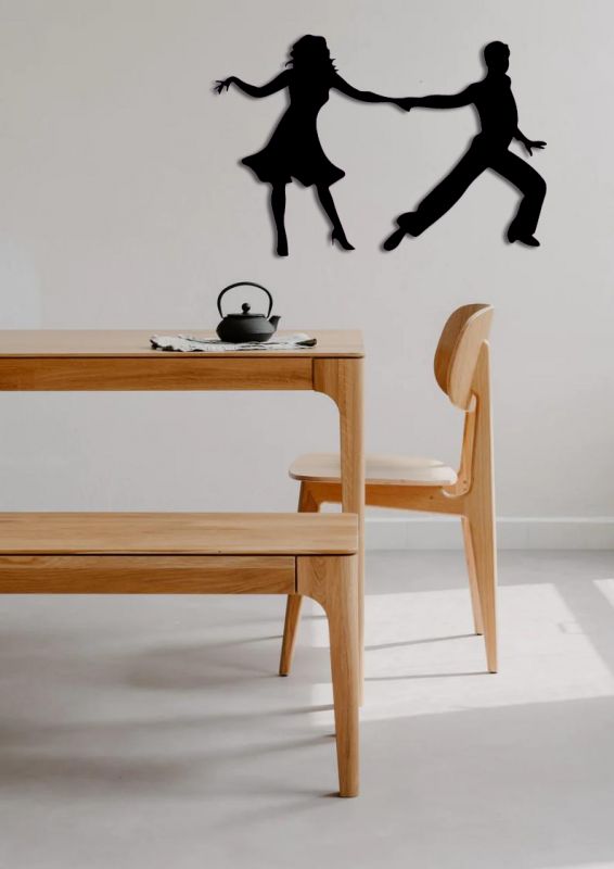 Obraz na zeď dřevěný- Tanec