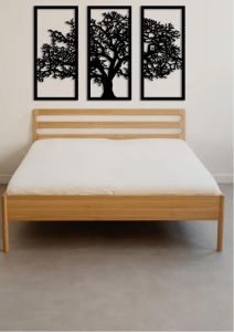 Dřevěný strom života na zeď - moderní designový prvek. | 100x57 cm, 115x67cm, 140x85cm