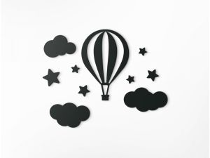 Samolepka na zeď - Horkovzdušný balón