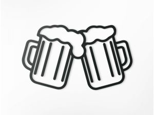 Moderní obraz - Sklenice piva