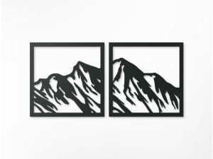 Obraz do obýváku - Hora, 2-dílný obraz