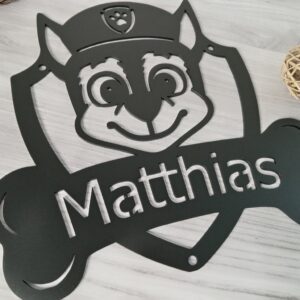 Tlapková patrola chase s vlastním textem