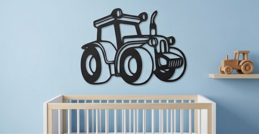 Traktor obrázek na zeď