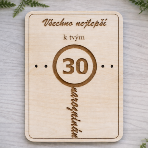 Dárek k 30. narozeninám