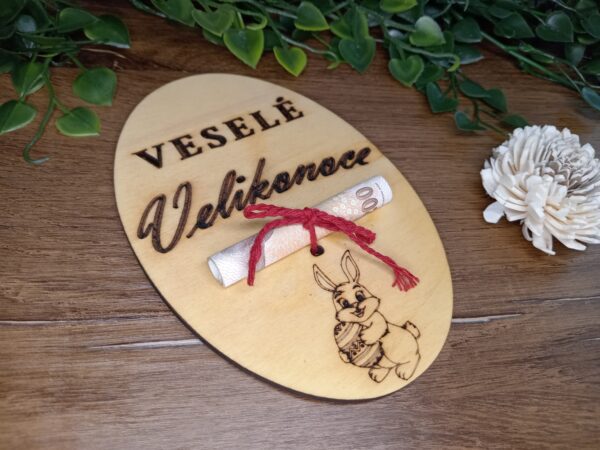 Dřevěné Velikonoční vejce