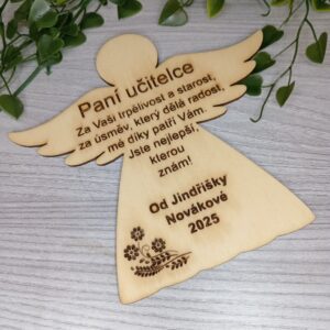 Originální dárek pro učitele - Anděl