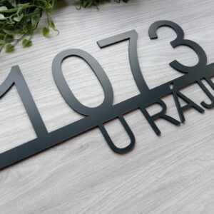 Domovní číslo na fasádu