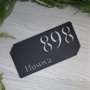 Číslo na míru pro dům