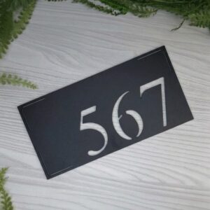 Číslo na dům  s volbou vlastního textu