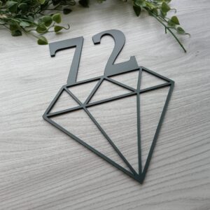 Domovní číslo popisné – Diamant
