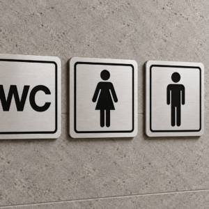 Sada WC cedulek – 3ks WC + ŽENA + MUŽ