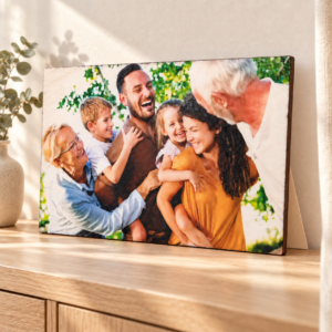 Dřevěná fotografie na dřevo na přání